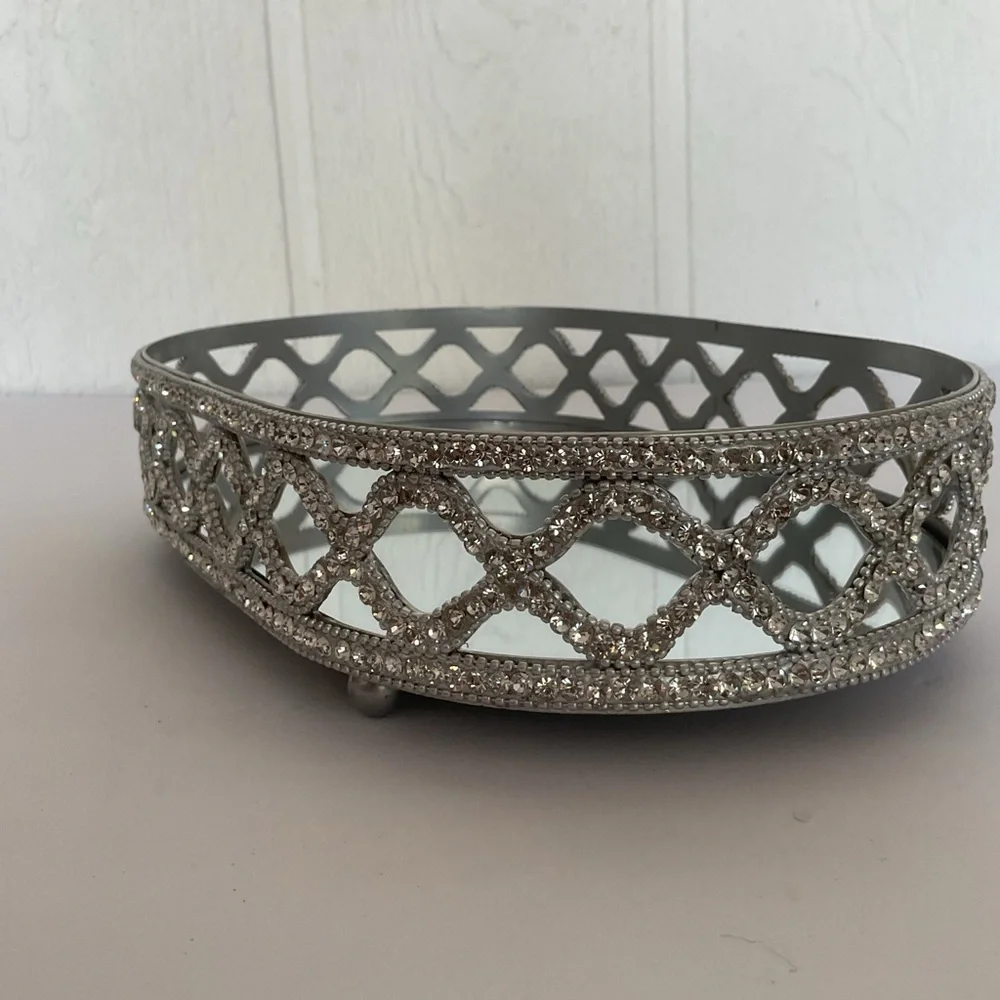Nanette Lepore Crystal Glam Vanity Tray